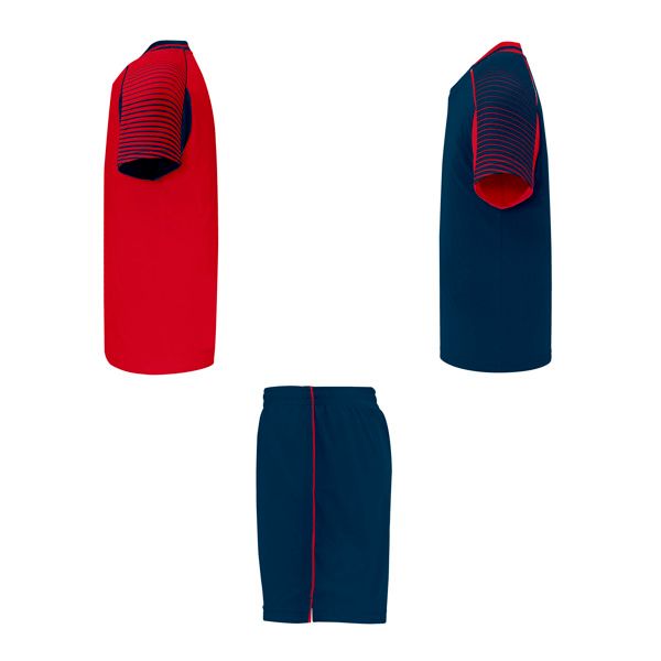 Kit maillot "JUVE" Rouge et Bleu