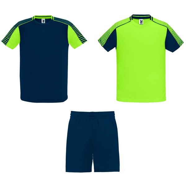 Kit maillot "JUVE" vert et bleu