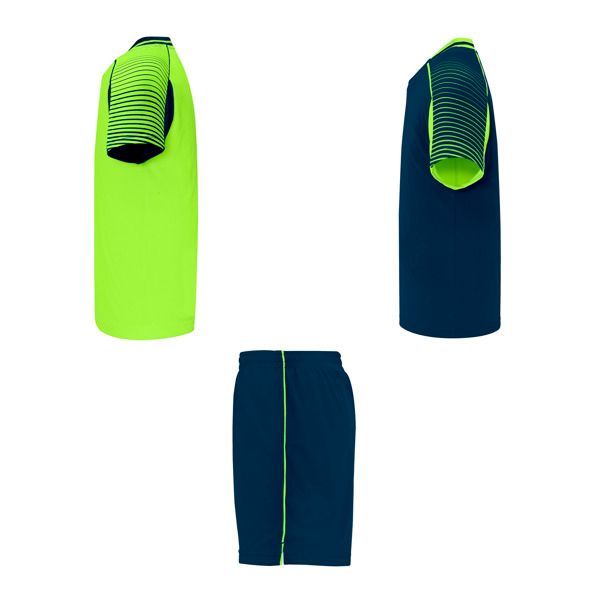 Kit maillot "JUVE" vert et bleu