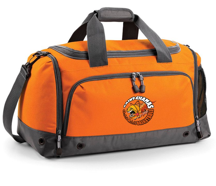 Sac de sport Orange 30L C.J.L.A.I.L Basket Saint-Chamas
