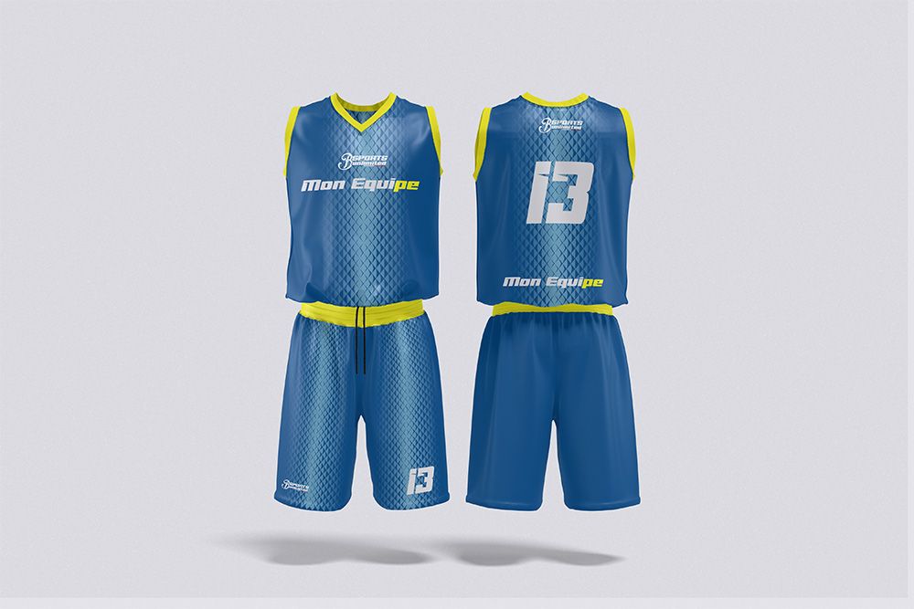 Ensemble maillot de basket B-Sports personnalisé