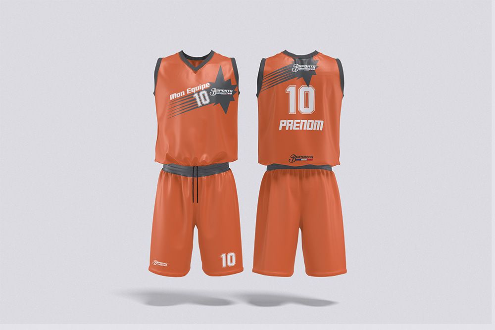 Ensemble maillot de basket B-Sports personnalisé