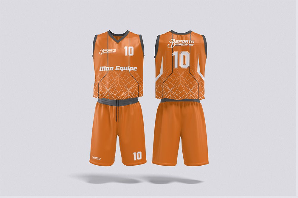 Ensemble maillot de basket B-Sports personnalisé