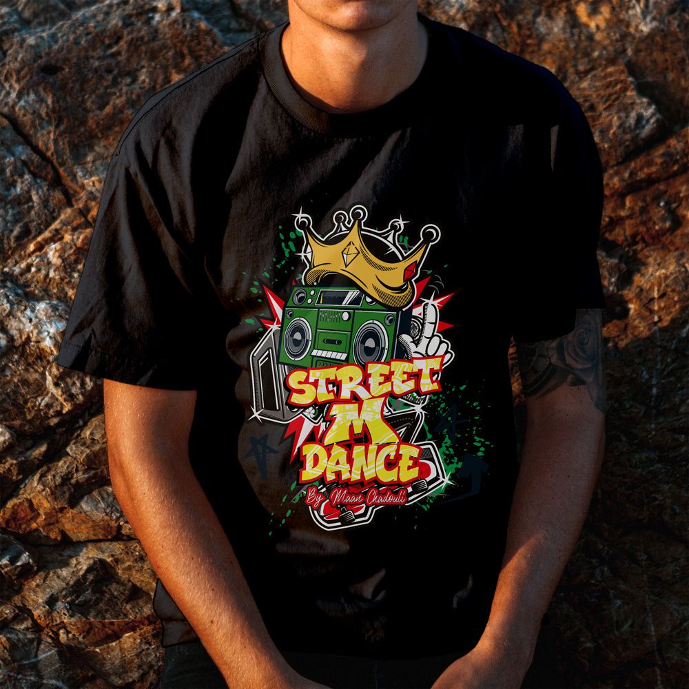 Tee-shirt Street M Dance