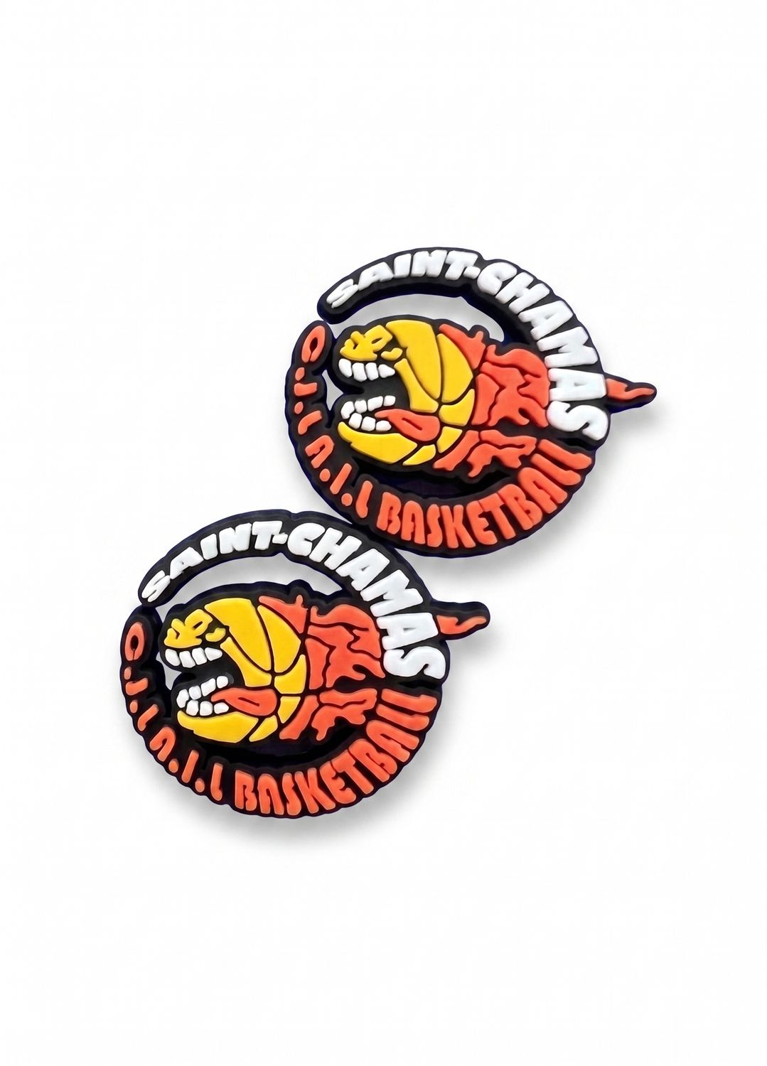 Clips à crocs Saint Chamas Basket Club ( vendu par 2 )