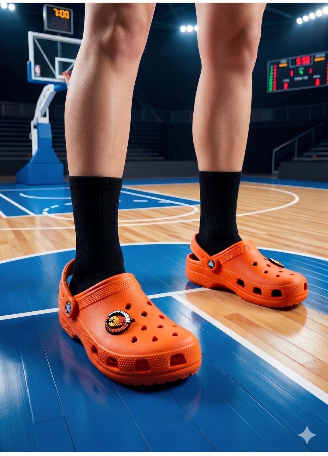 Clips à crocs Saint Chamas Basket Club ( vendu par 2 )
