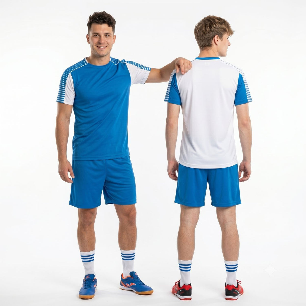 Kit maillot "JUVE" bleu et blanc